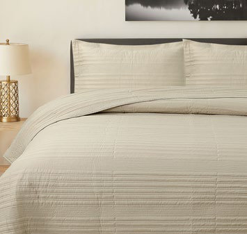 Colcha Stripes Beige