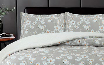 Plumón Velvet Magnolia Gris