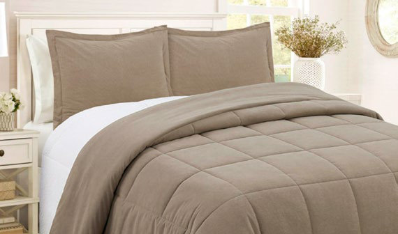 Plumón Corduroy Beige