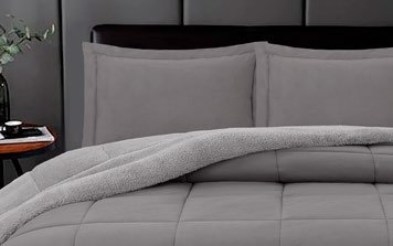 Plumón Velvet Matte Gris