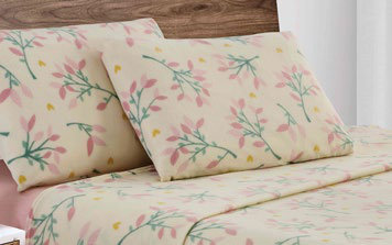 Sábanas Polar Estampadas Flores