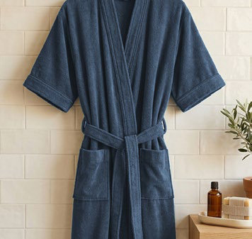 Bata Baño Venus Azul
